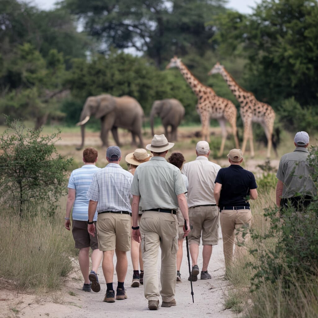 Kenya safari scenery