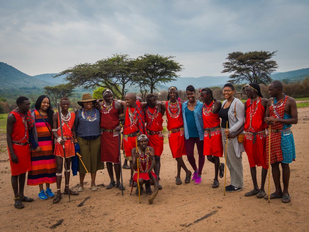 Kenya safari scenery