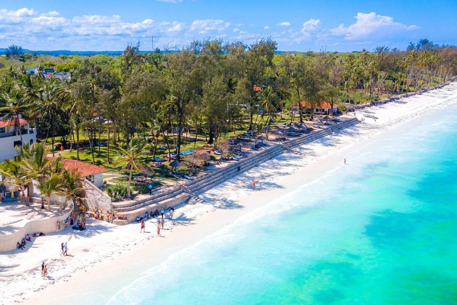 Diani Beach to Amboseli and Tsavo East safari
