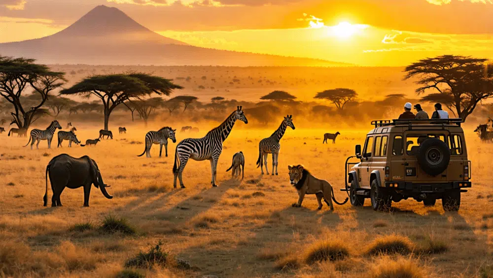 Masai Mara safari scenery