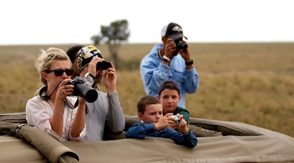 Kenya safari landscape